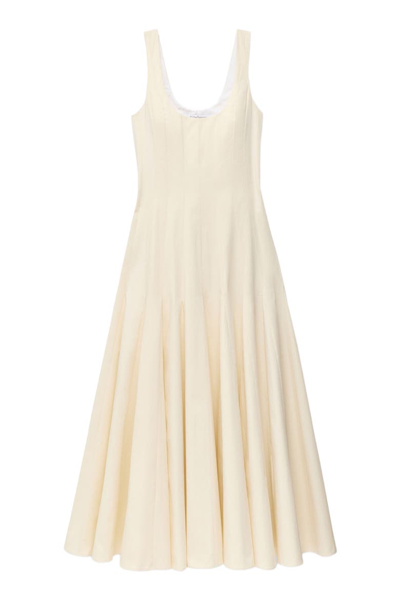 Tank Flare Dress, Alternate, color, OFF WHITE