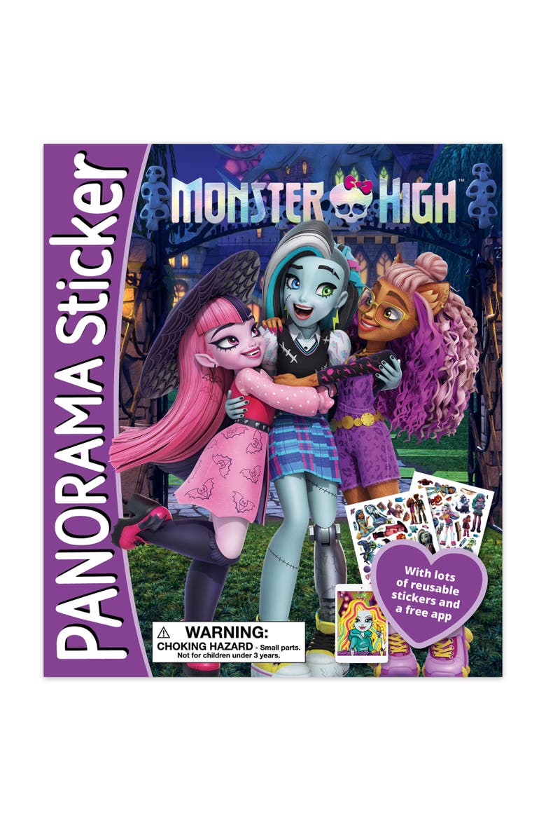 Panorama Sticker Book, Main, color, Multicolored