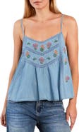 Billy T Honeysuckle Embroidered Camisole