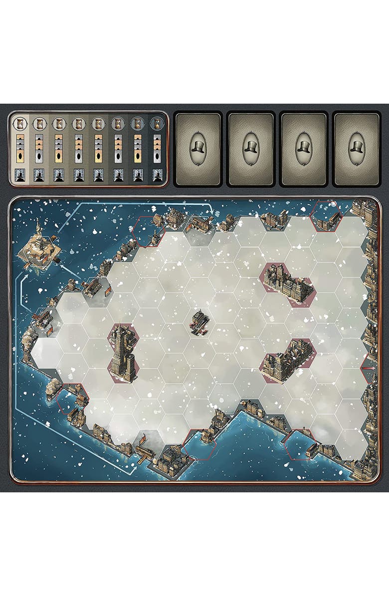 Hurrican Mr. Jack New York Tactical Detective Board Game, Ages 14+, 2 Players, 30 Min, Alternate, color, Multicolored