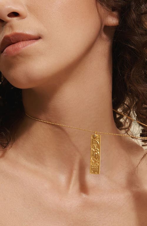 Satya Jewelry Story Of Zodiac Necklace In Blue