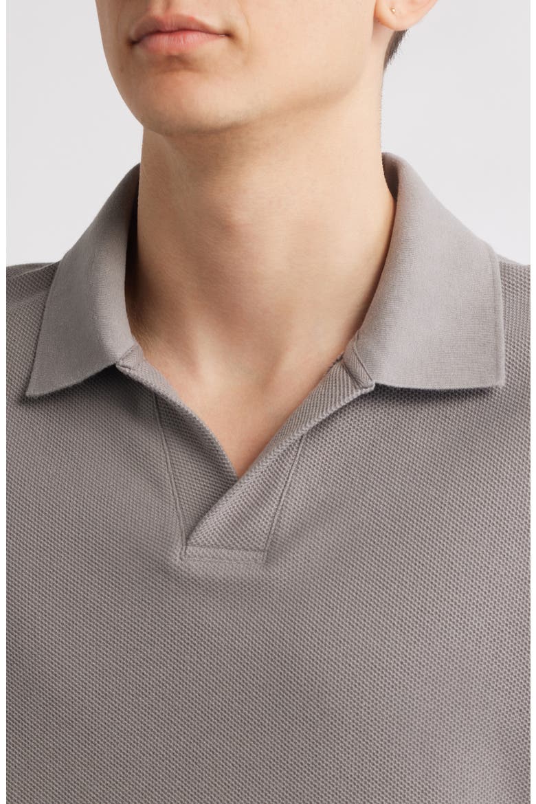 Jacquard Polo, Alternate, color, STORM GREY