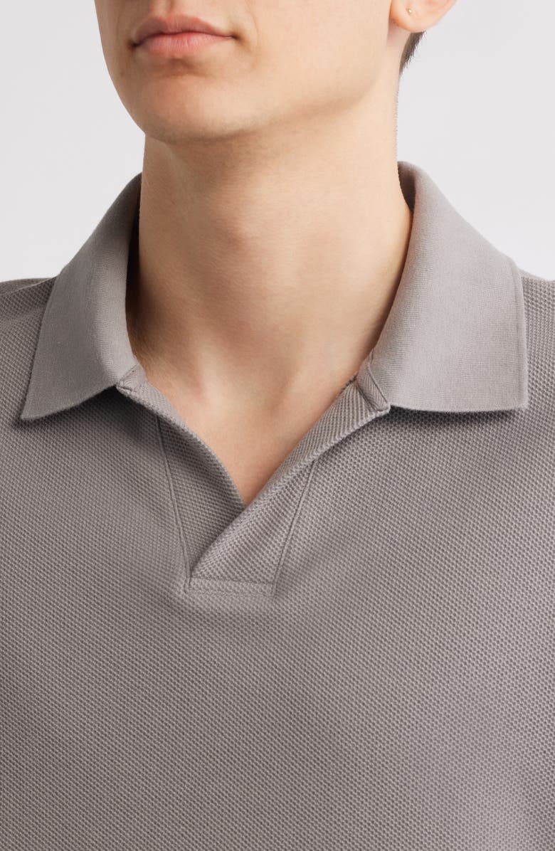 FRAME Jacquard Polo, Alternate, color, Storm Grey