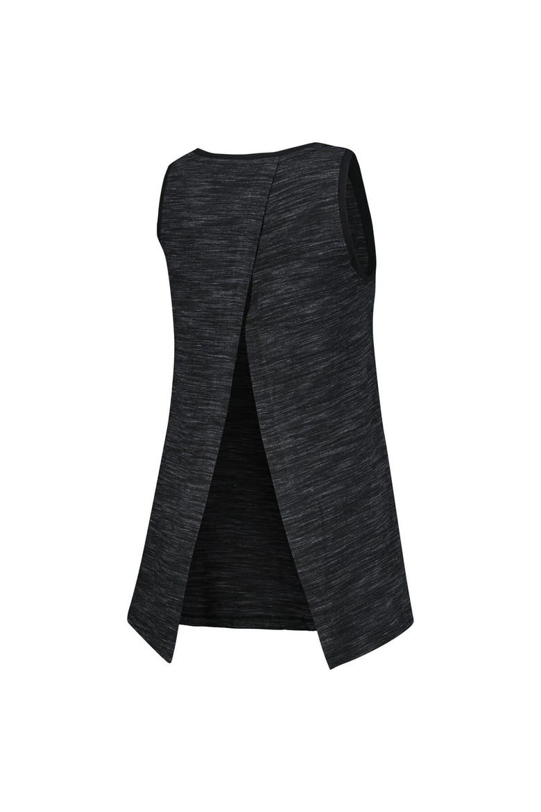 Women's 5th & Ocean by New Era Black LAFC Athletic Cross Back Tank Top, Alternate, color, Black