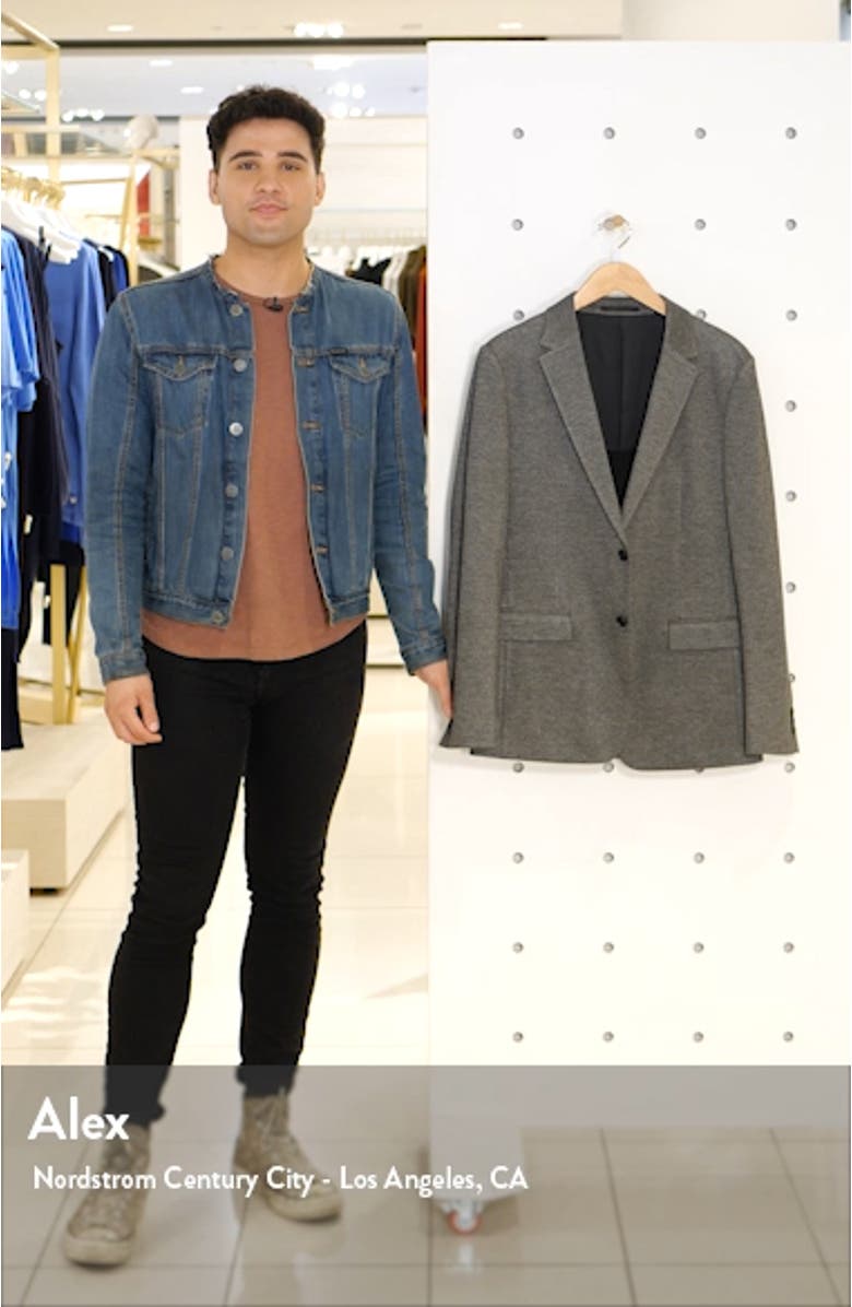 Clinton Marled Ponte Sport Coat, sales video thumbnail