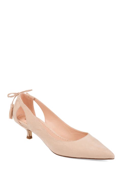 JOURNEE Bindi Kitten Heel Pump (Women)