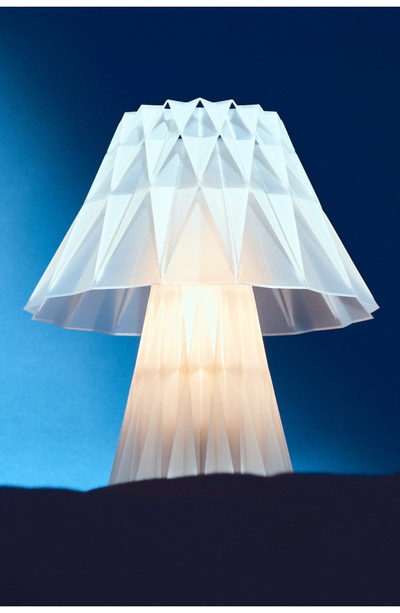 WOOJ DESIGN Cordless Prisma Lamp, Alternate, color, Natural