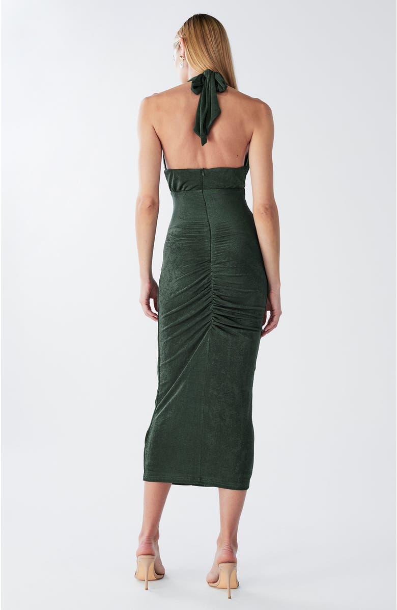 BWLDR Lizette Dress, Alternate, color, Khaki