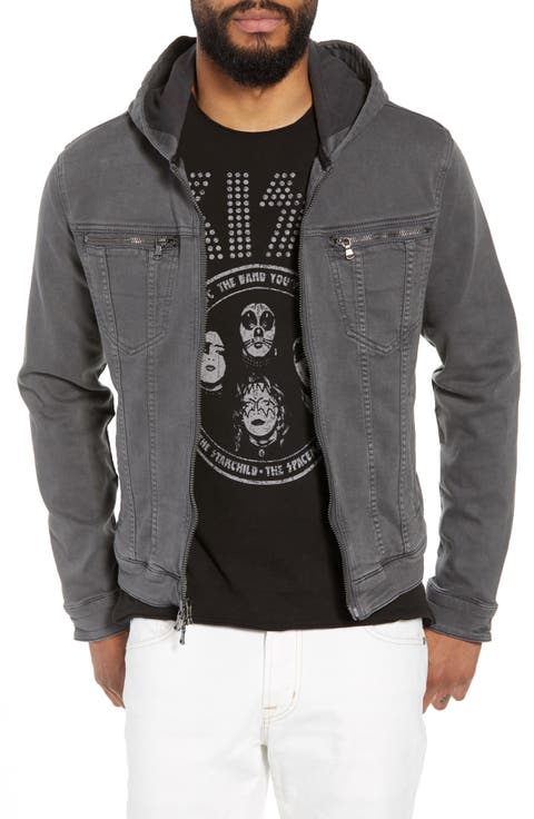Hooded Denim Jacket
