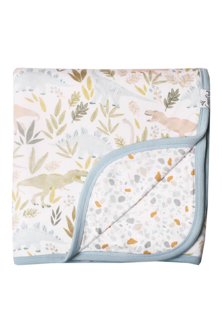Reversible Print Swaddle Blanket, Main, color, REX
