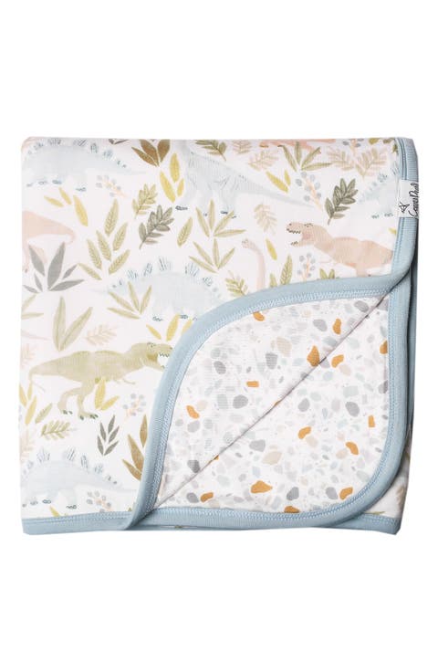 Reversible Print Swaddle Blanket