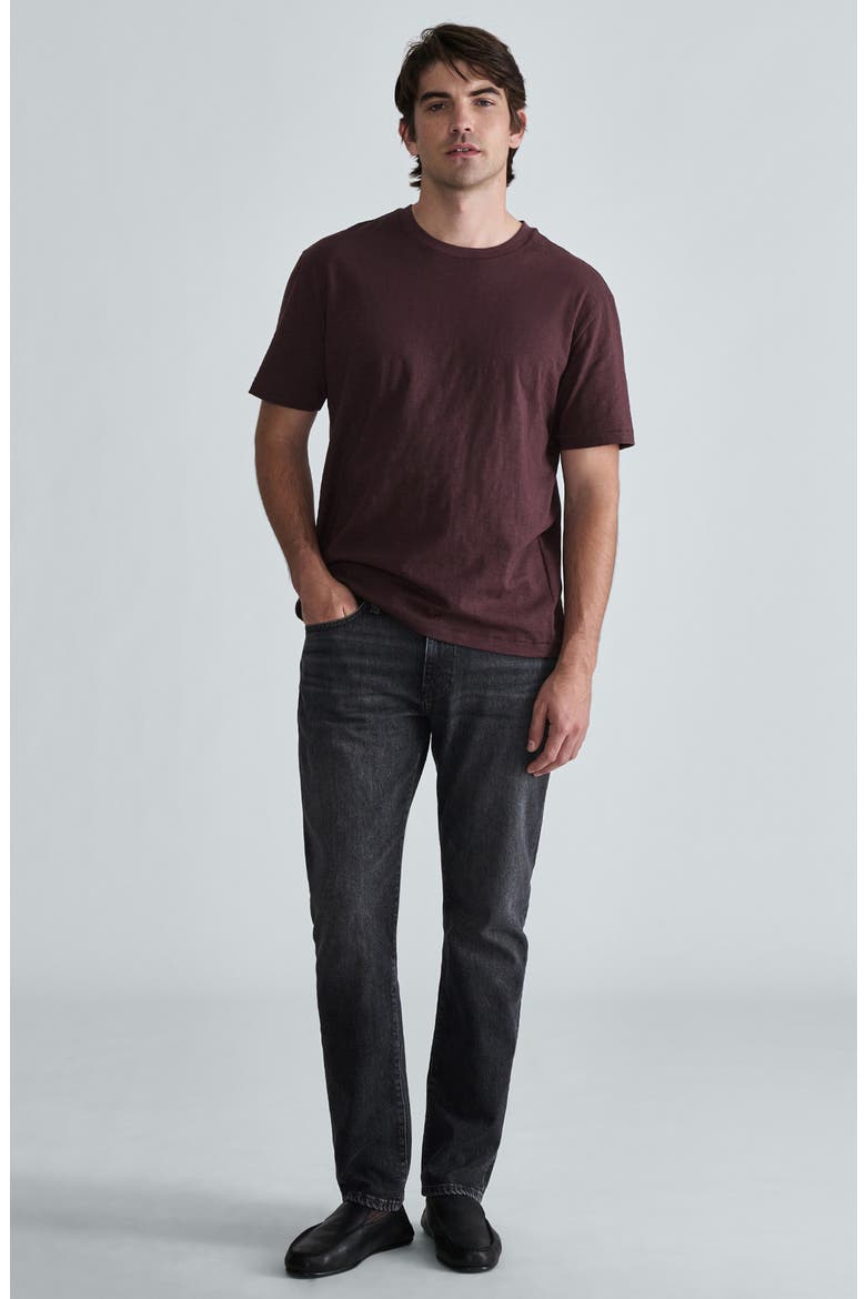 Marcus Slim Straight Leg Jeans, Alternate, color, SMOKE BRUSHED CLASSI