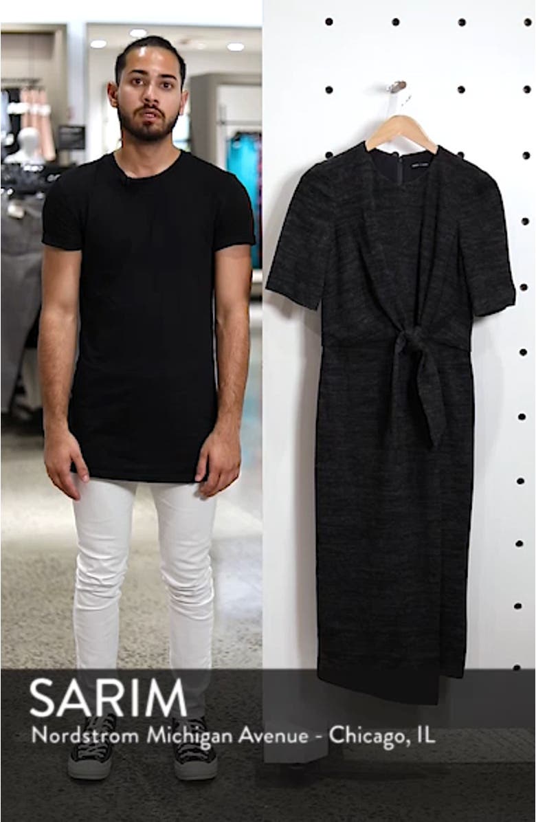 Tie Front Midi Dress, sales video thumbnail