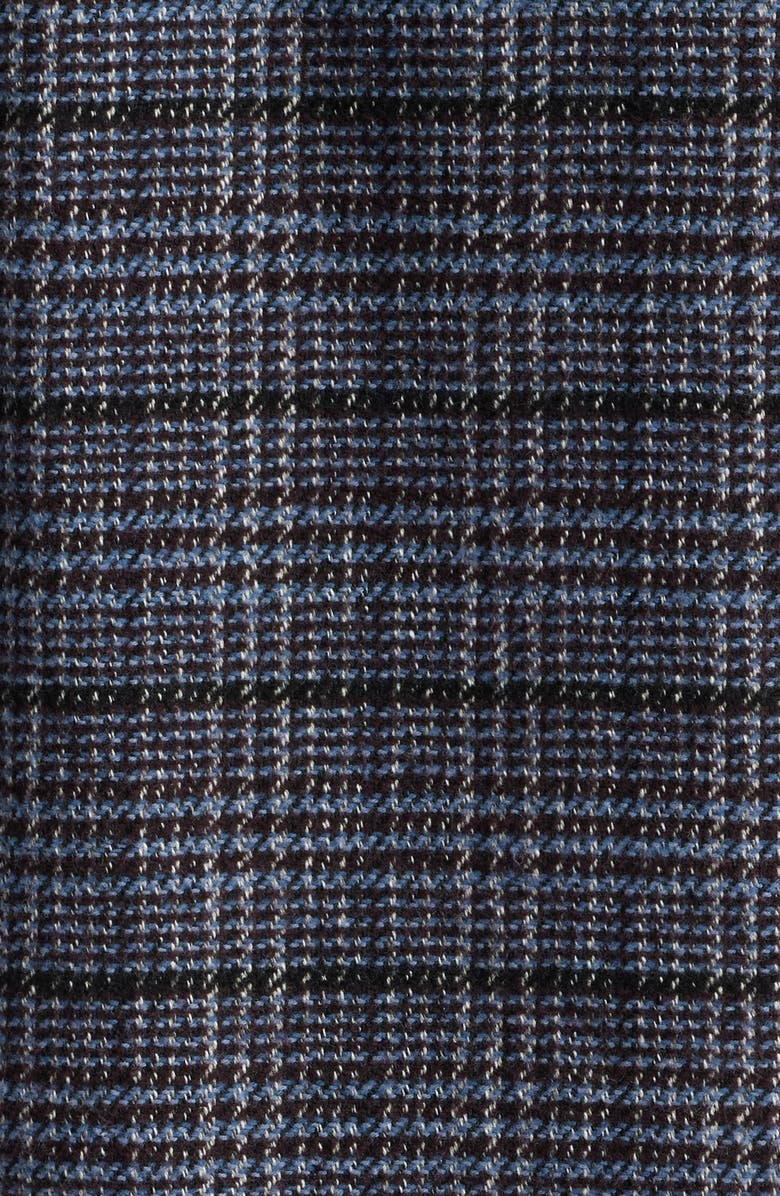 Rails Stellan Glen Check Textured Cotton Button-Up Jacket, Alternate, color, Cedar Bay