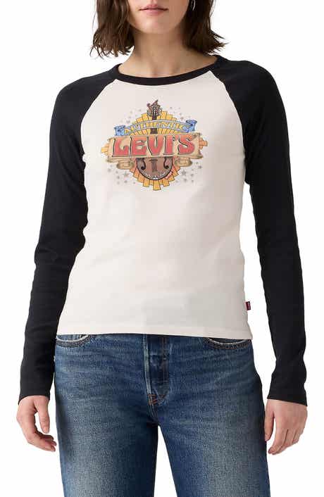 Levi's Essential Raglan Long Sleeve Graphic T-Shirt
