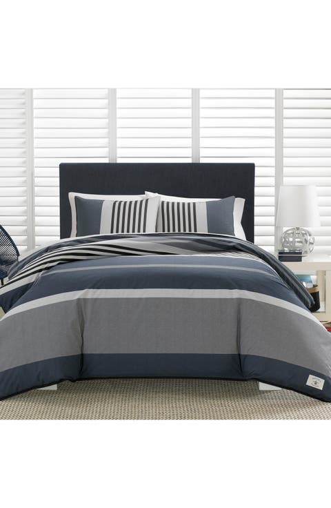 Rendon Stripe Duvet & Sham Set