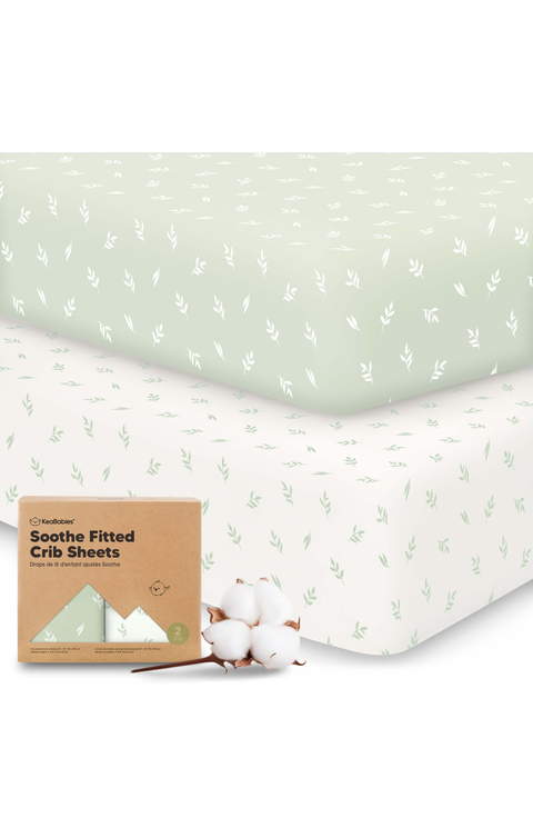 Soothe Fitted Crib Sheet