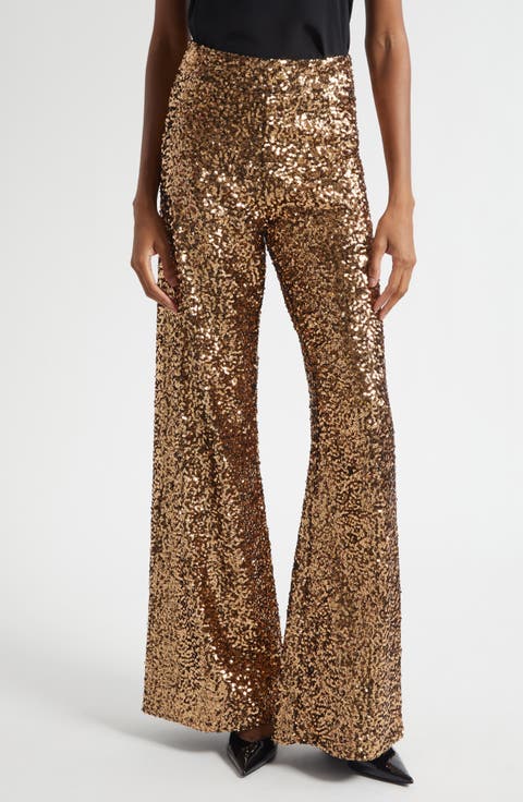 Athena Sequin Wide Leg Pants