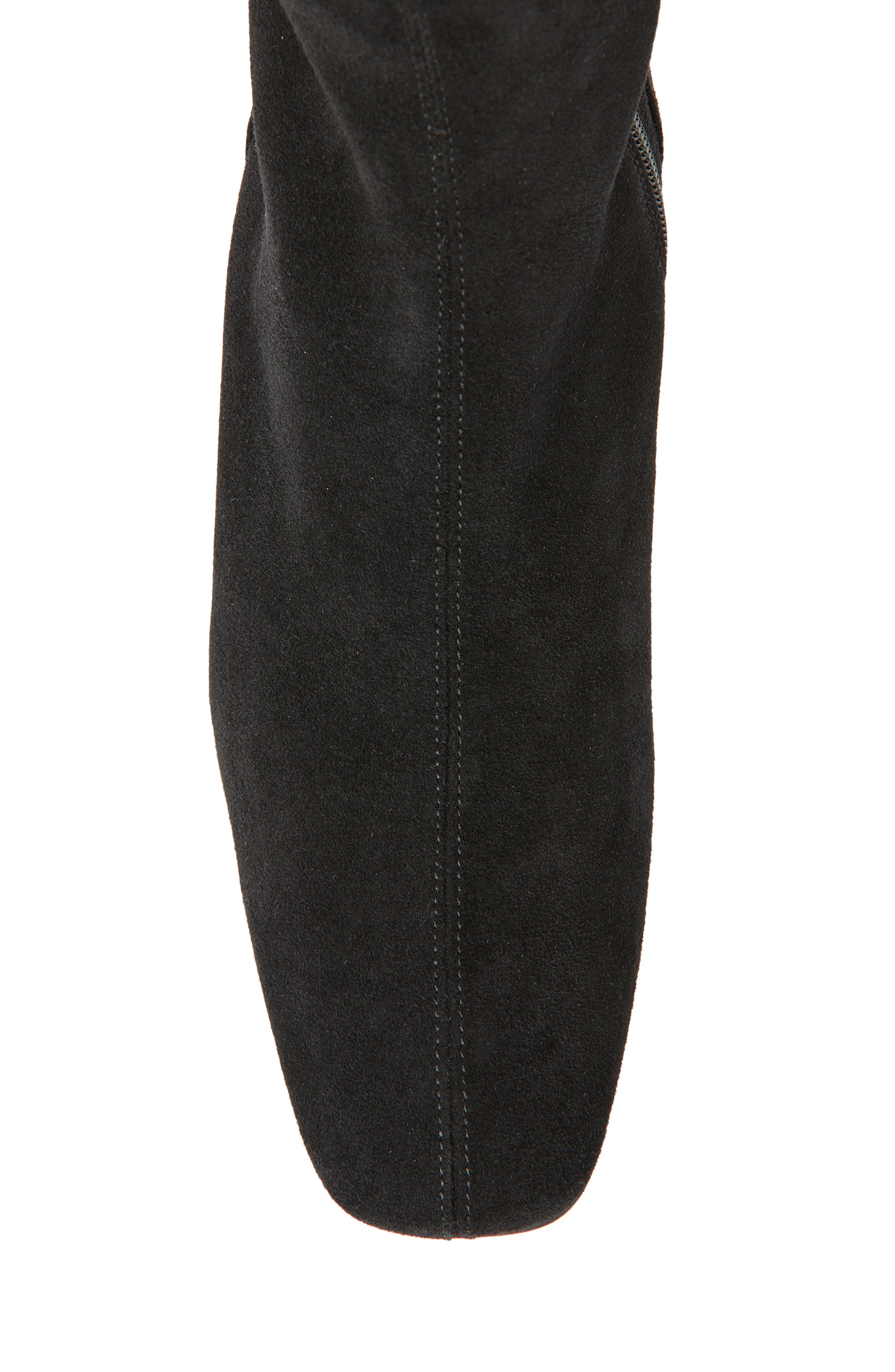 Aquatalia Loretta Weatherproof Suede Bootie, Alternate, color, Black Suede