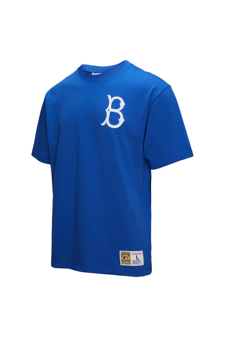 Men's Mitchell & Ness Jackie Robinson Royal Brooklyn Dodgers Legends Collection Vintage Logo T-Shirt, Alternate, color, Royal