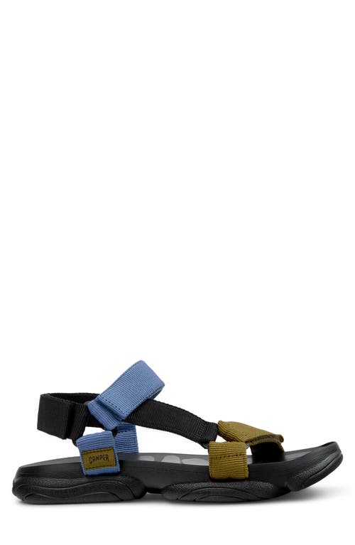 Camper Karst Sandal In Black Multi