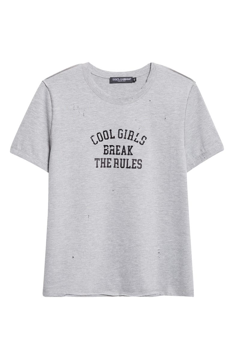 Dolce&Gabbana Jersey Graphic T-Shirt, Alternate, color, Variante Abbinata