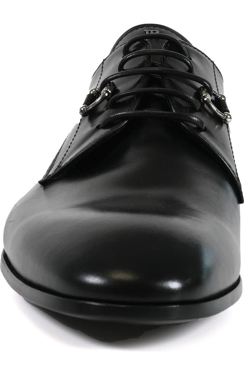 JOHN RICHMOND Plain Toe Derby, Alternate, color, Black