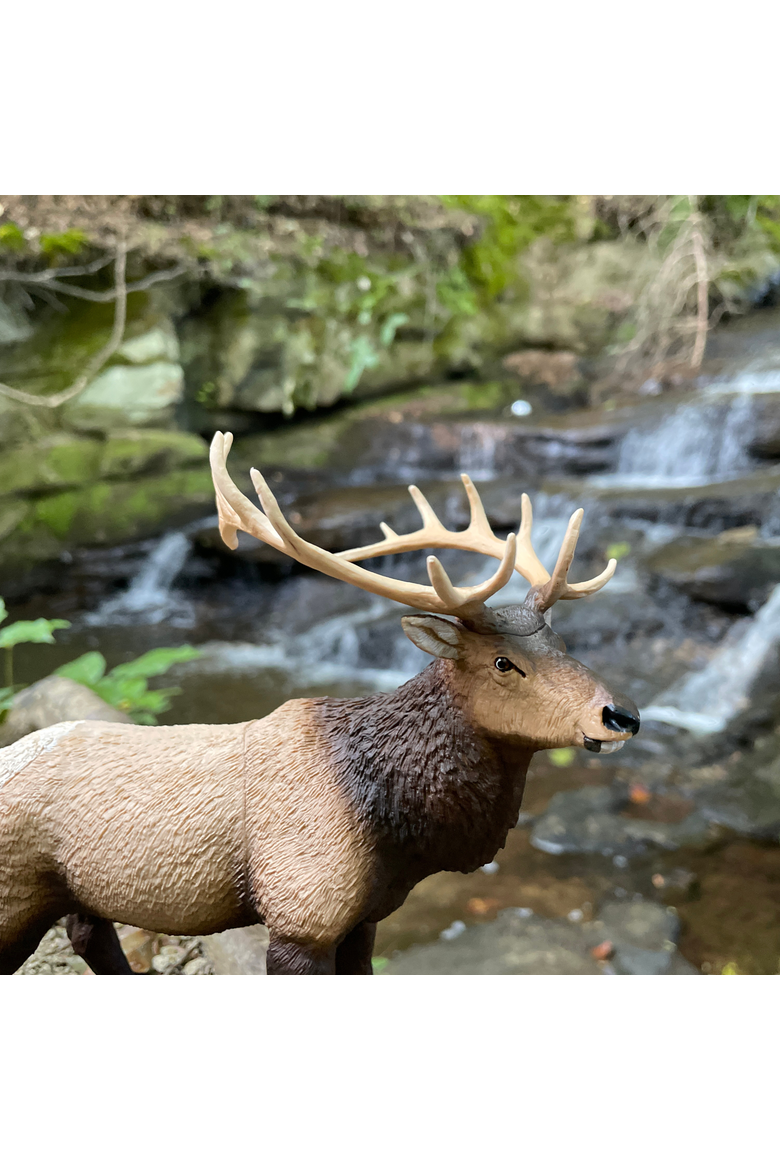 Elk Toy, Alternate, color, No Color