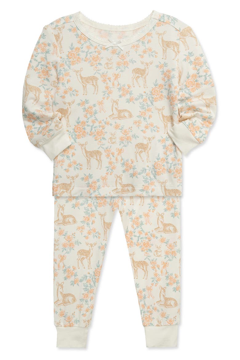 Kids' 4-Piece Pajamas, Alternate, color, PINK MULTI