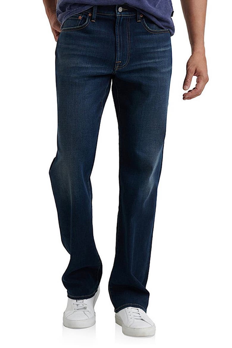 181 Relaxed Straight Leg Jeans, Main, color, BALSAM