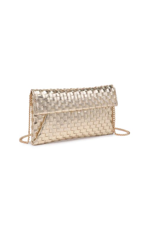 Moda Luxe Priscilla Clutch In Gold