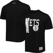 TOMMY JEANS Men's Tommy Jeans Black Brooklyn Nets Mel Varsity T-Shirt
