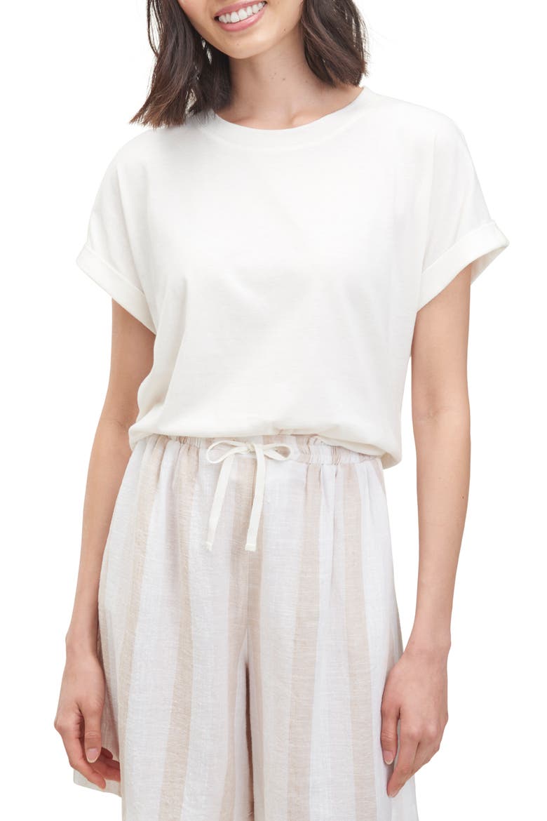 Skye T-Shirt, Main, color, WHITE