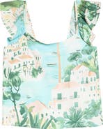 SUGARLIPS Piti Town Tazzy Flutter Sleeve Top