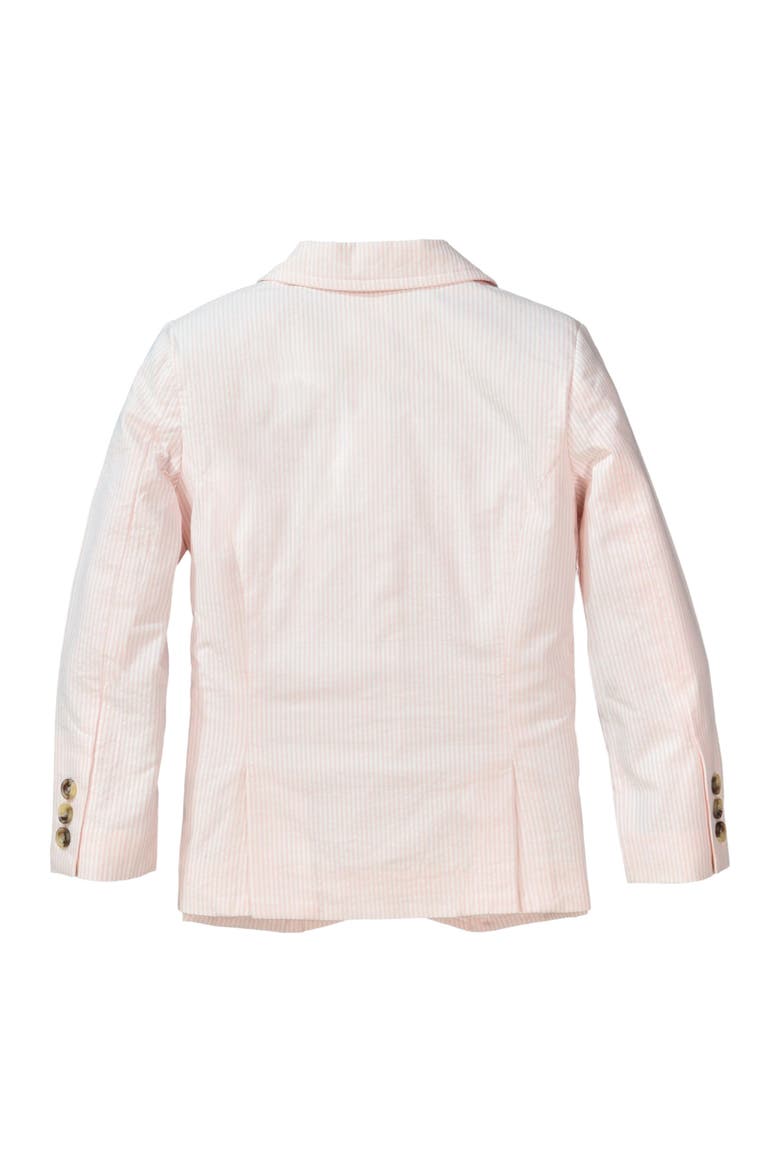 Baby Boys' Organic Seersucker Suit Jacket, Infant, Alternate, color, Classic Pink Seersucker