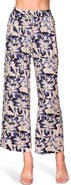 MELLODAY Floral Print Ankle Pants