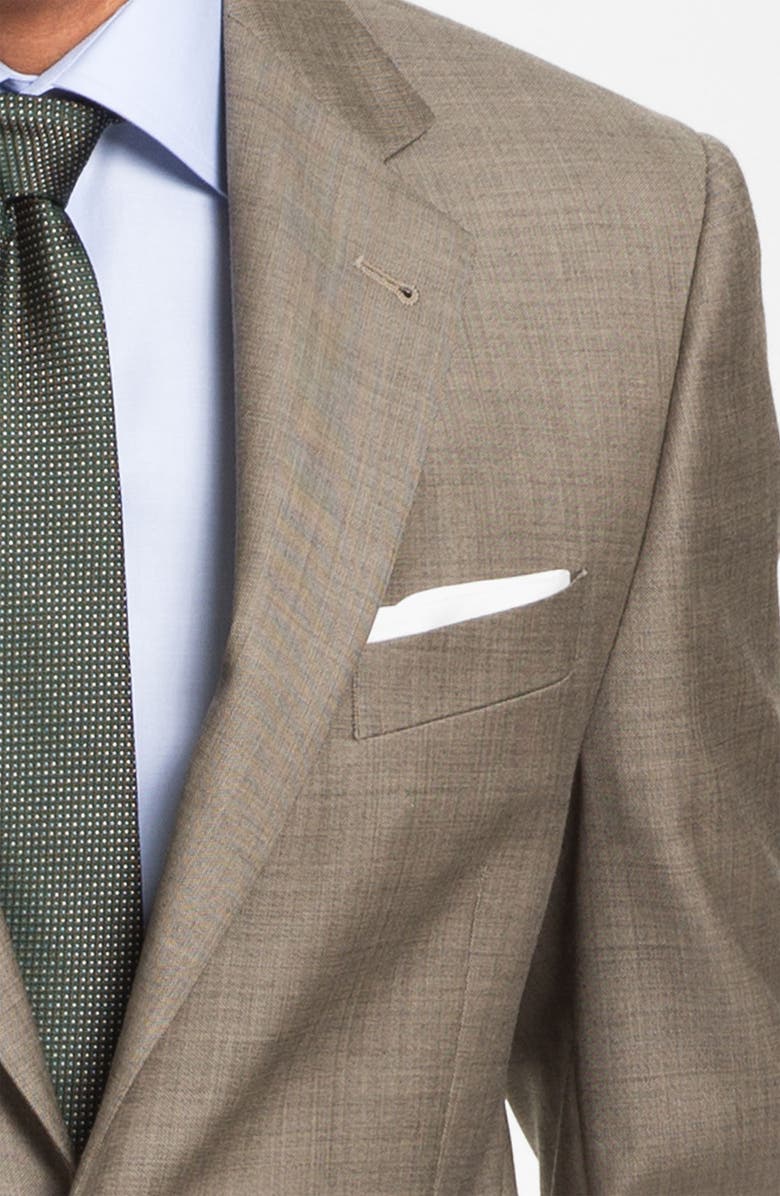 Joseph Abboud 'Signature Silver' Wool Suit, Alternate, color,