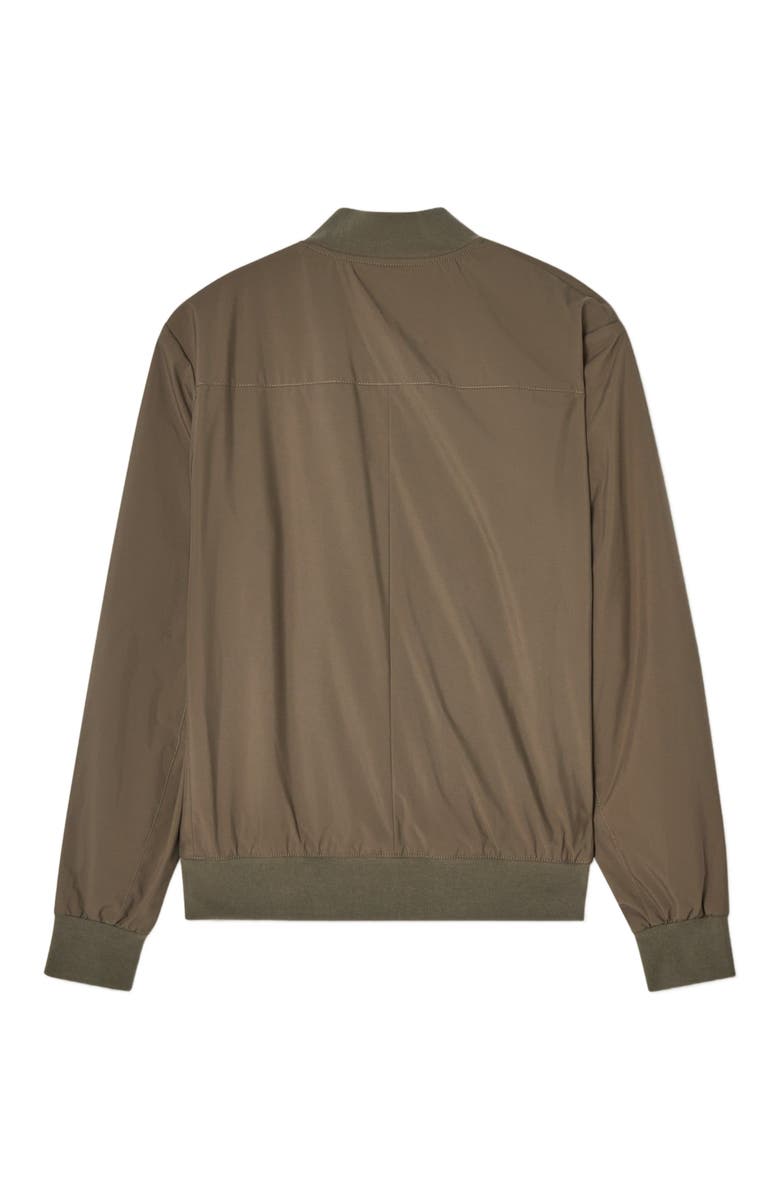 Robert Talbott Jackson Baseball Jacket, Alternate, color, Taupe