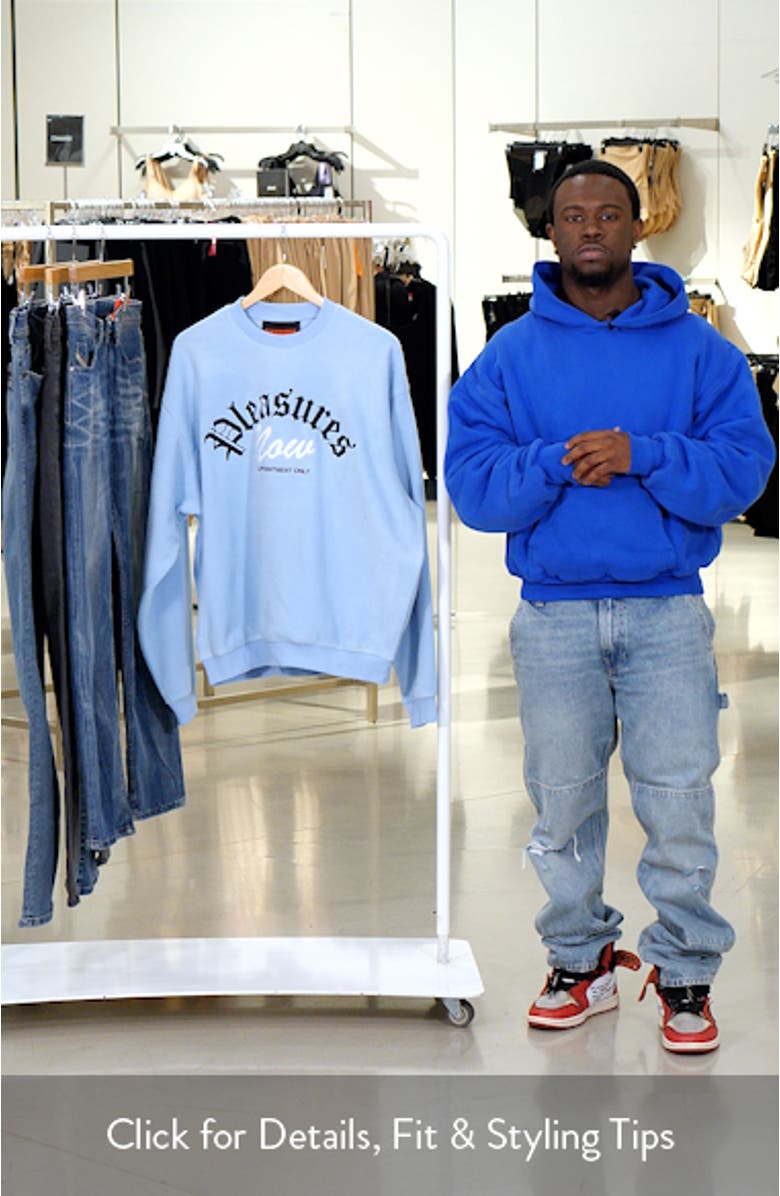 Appointment Fleece Sweatshirt, sales video thumbnail