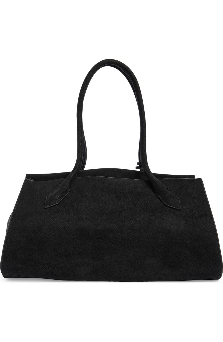 BCBG Large East/West Shoulder Bag, Alternate, color, Black