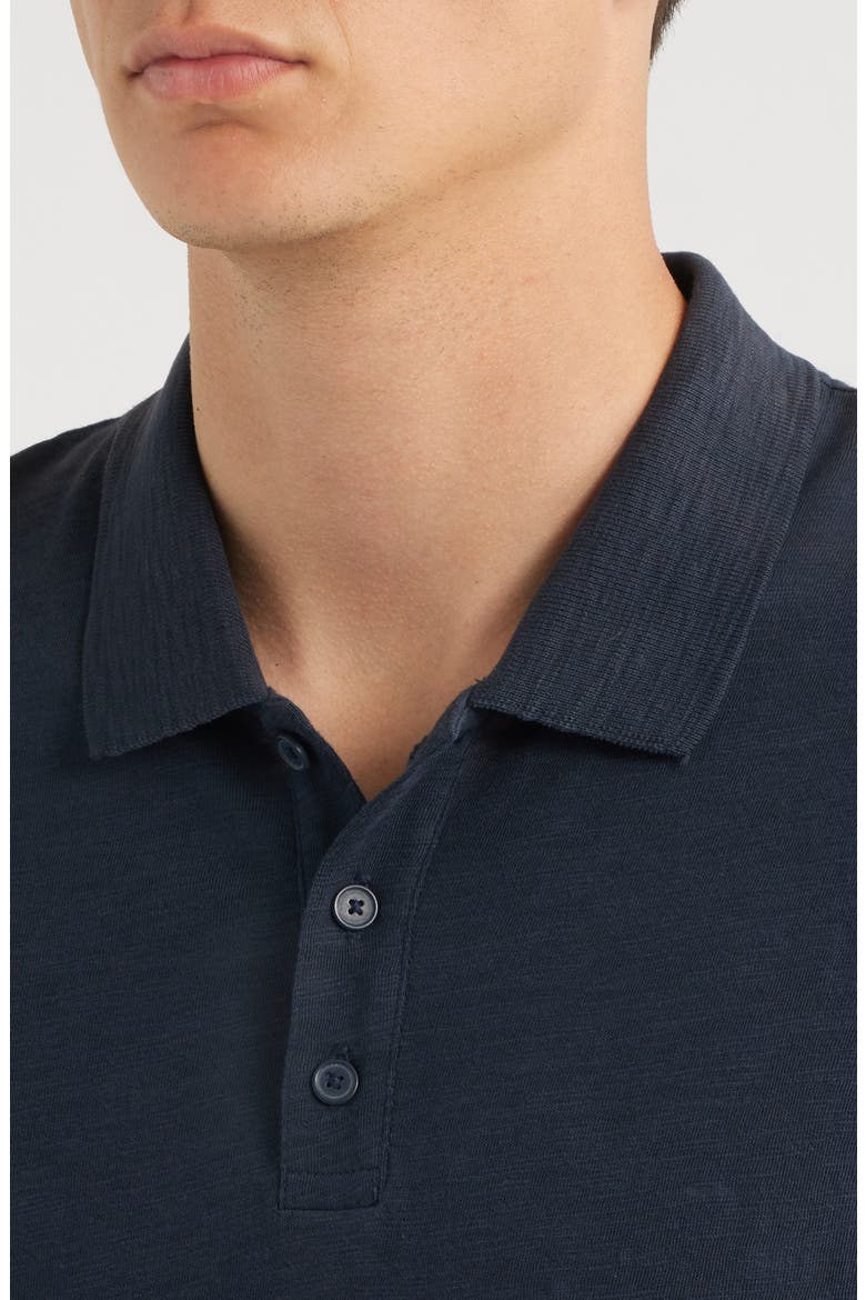 Cotton Slub Jersey Polo, Alternate, color, COASTAL