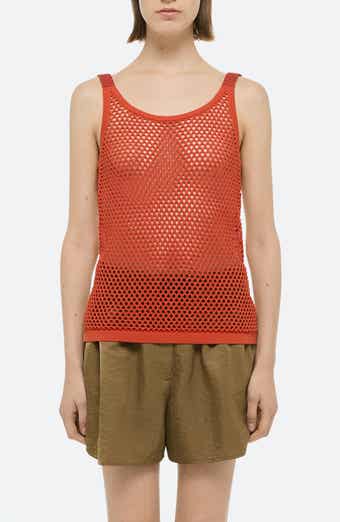 Mesh Cotton Tank