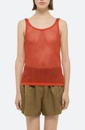 Helmut Lang Mesh Cotton Tank