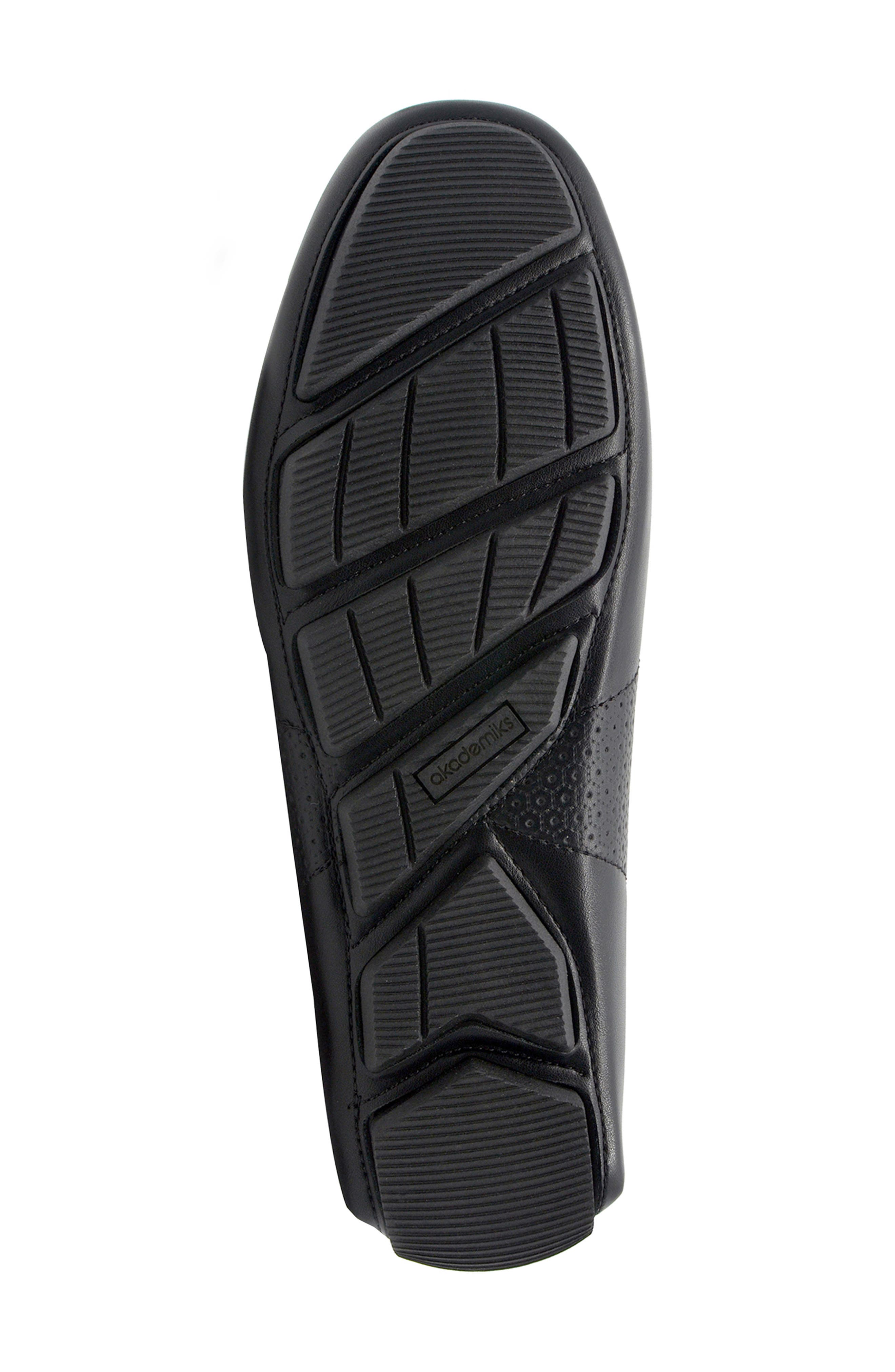 AKADEMIKS Tabor Penny Loafer, Alternate, color, Black