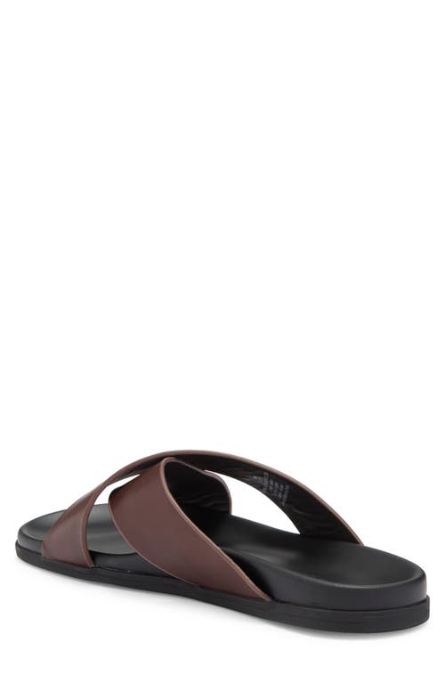 Blake Mckay Jake Cross Strap Leather Sandal