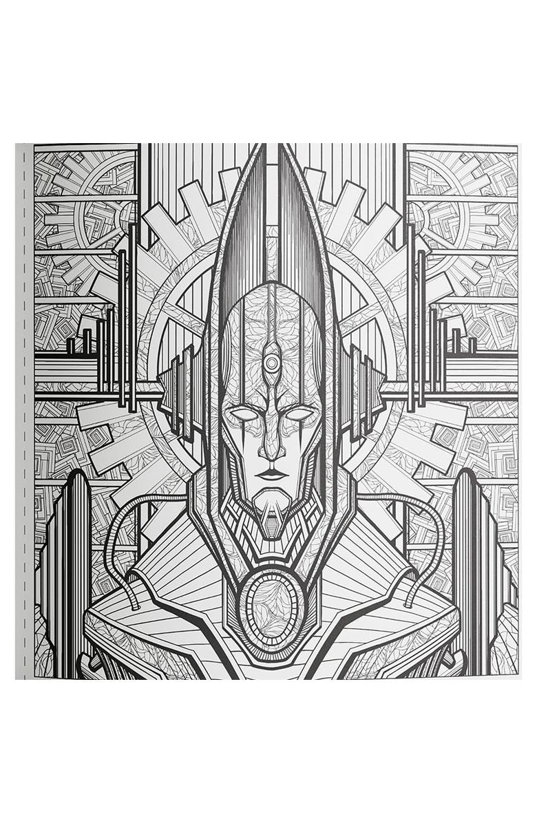 Art Maker Colormorphic Future Dreams Coloring Books, Alternate, color, Multicolored