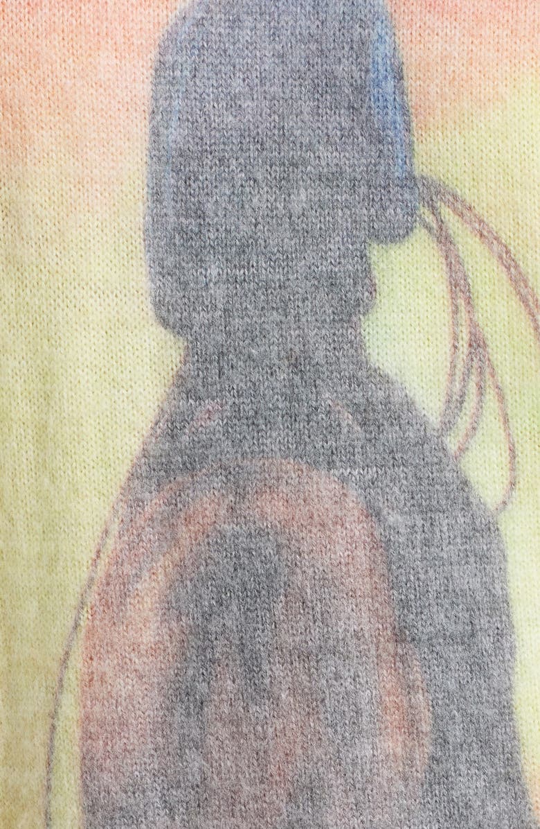 ONE OF THESE DAYS But That Was a Dream Sweater, Alternate, color, Yellow Multi