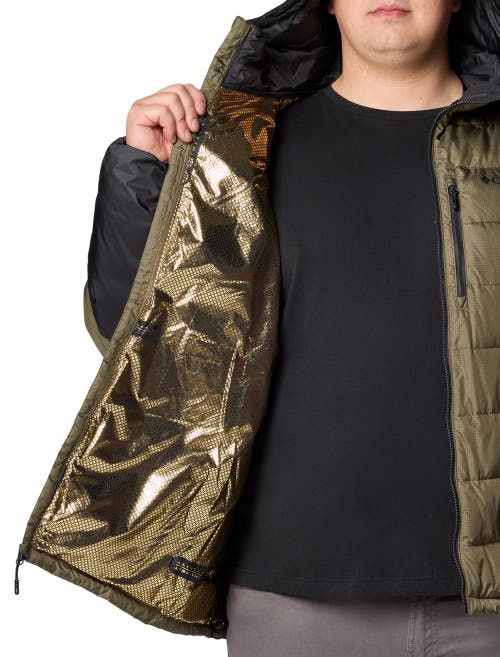 Columbia Big & Tall Labyrinth Loop Ii Hooded Jacket In Stone Green