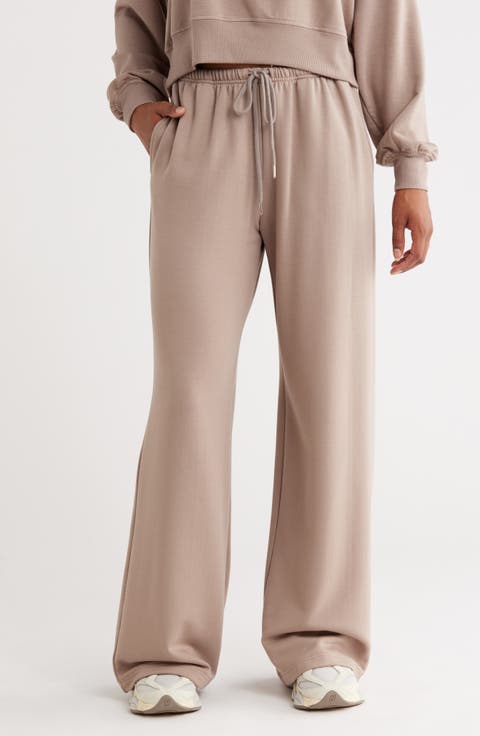 Loved Fleece Wide Leg Sweatpants