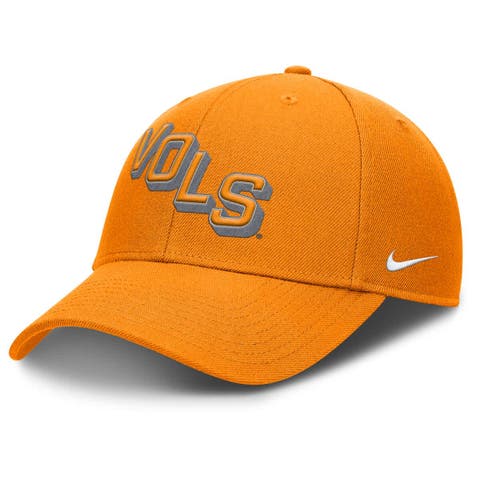 Men's Nike Tennessee Orange Tennessee Volunteers Slanted Primetime Rise Performance Adjustable Hat